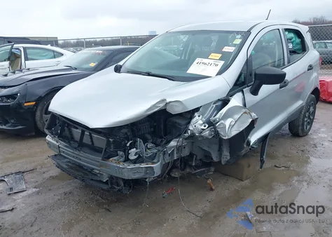 2021 Ford Ecosport S z USA, uszkodzony, nr VIN MAJ6S3FL3MC422958